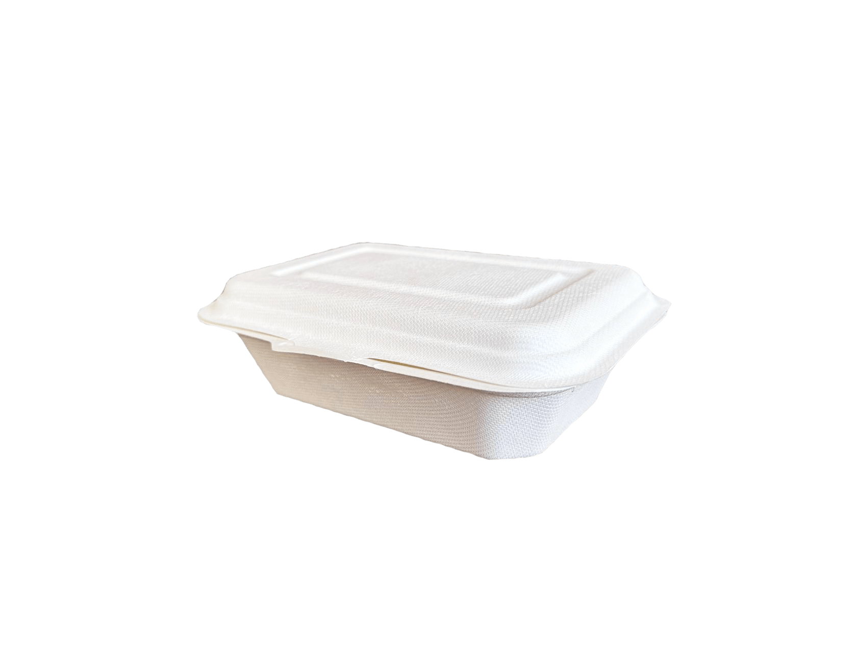 Caserole BIO cu capac din trestie de zahar 600 ml, 50 buc/set b